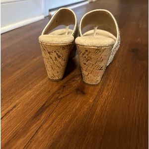 Reba rhinestone wedge size 7.